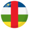 Central African Republic emoji on Emojione